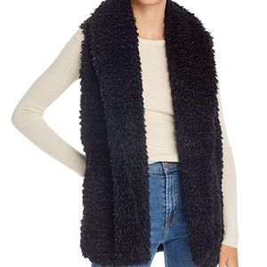 Max Studio Teddy Faux Fur Vest